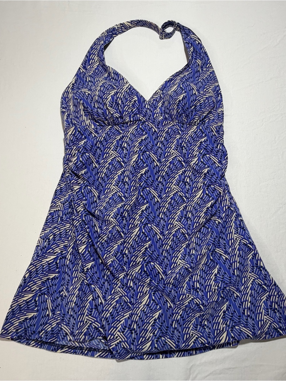 L.L. Bean Halter One-Piece Swimsuit Dress